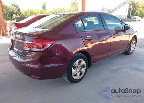 2013 Honda Civic Lx from USA, damaged, VIN 19XFB2F50DE289459